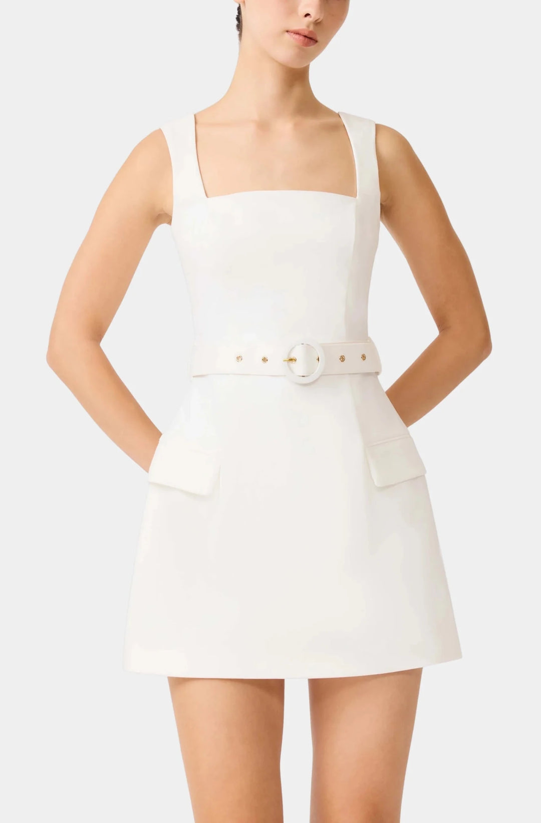 Elliatt Nydia Square Neck Mini Dress - Capri by Sunset & Co.