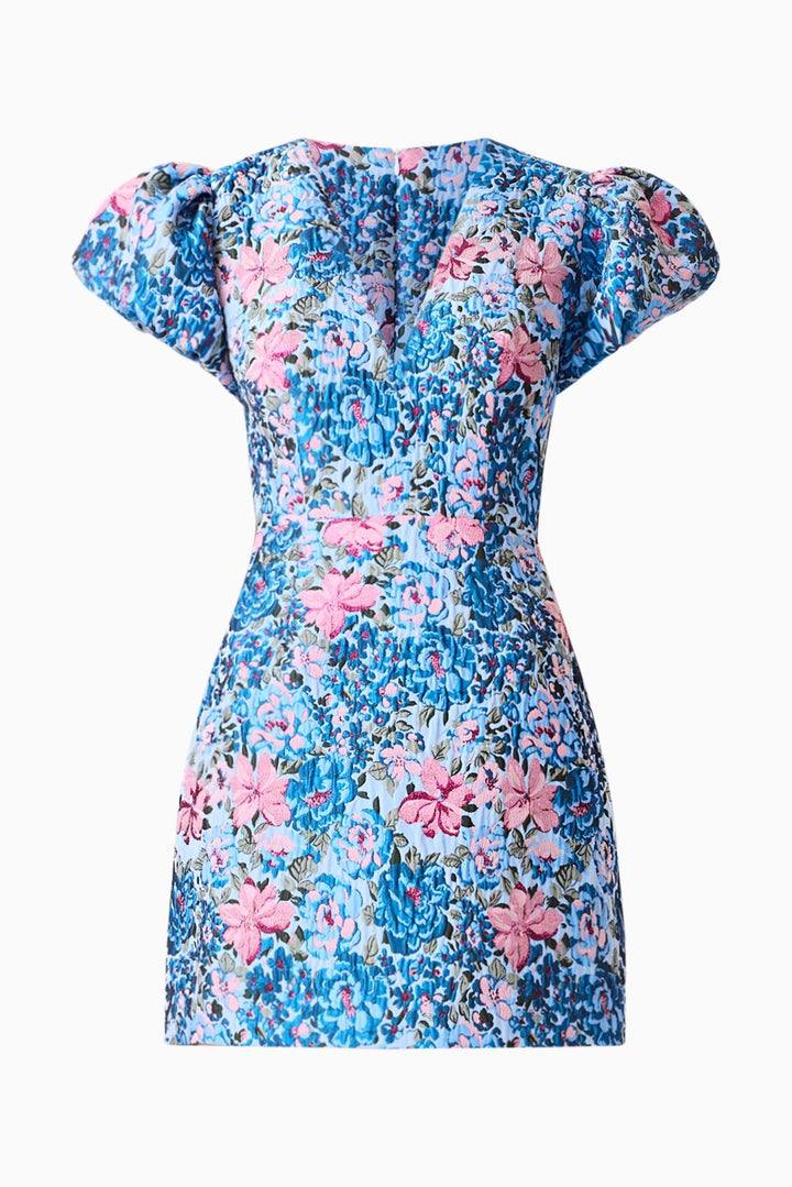 Elliatt Antheris Puff Sleeve Mini Dress - Capri by Sunset & Co.