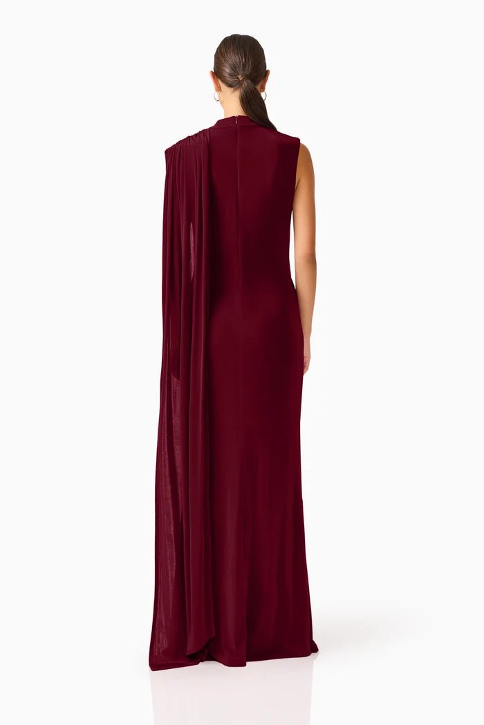 Elliatt Tuloria Sash Gown - Capri by Sunset & Co.