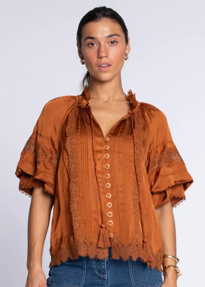 Elizabeth James The Label Kit Top - Capri by Sunset & Co.