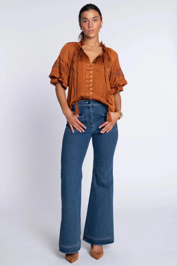 Elizabeth James The Label Kit Top - Capri by Sunset & Co.