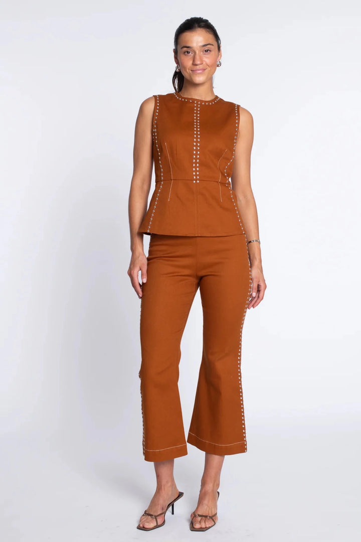 Elizabeth James The Label Claire Top - Capri by Sunset & Co.