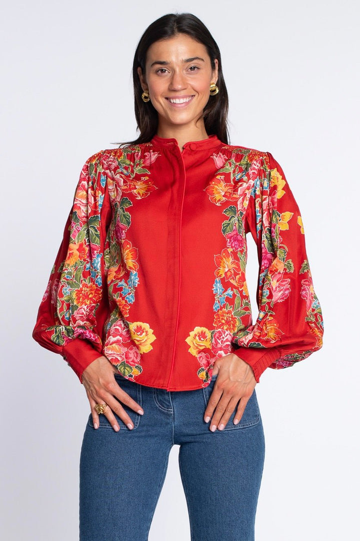 Elizabeth James The Label Emily Top - Capri by Sunset & Co.