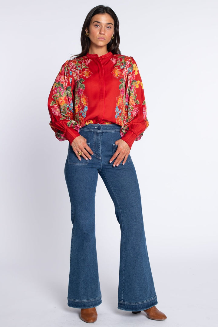 Elizabeth James The Label Emily Top - Capri by Sunset & Co.