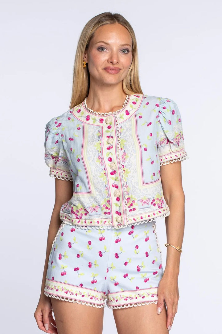 Elizabeth James the Label Coco Top - Capri by Sunset & Co.