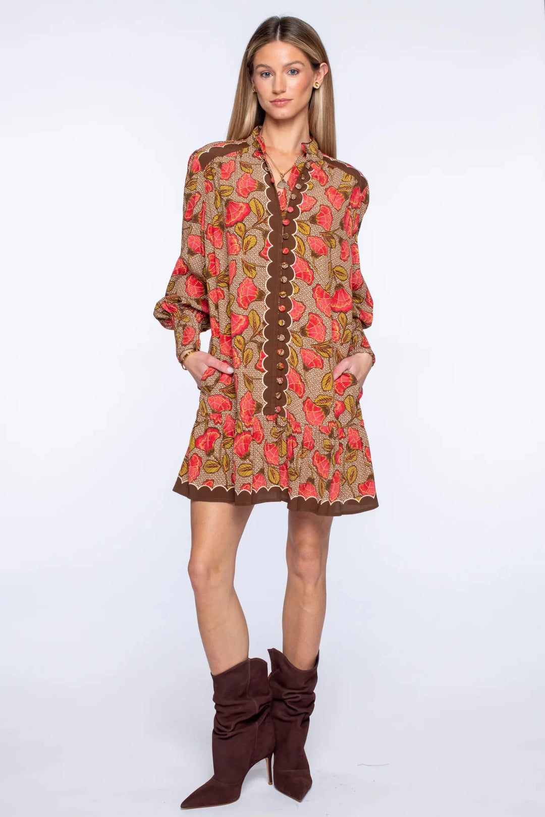 Elizabeth James The Label Brynn Dress - Capri by Sunset & Co.