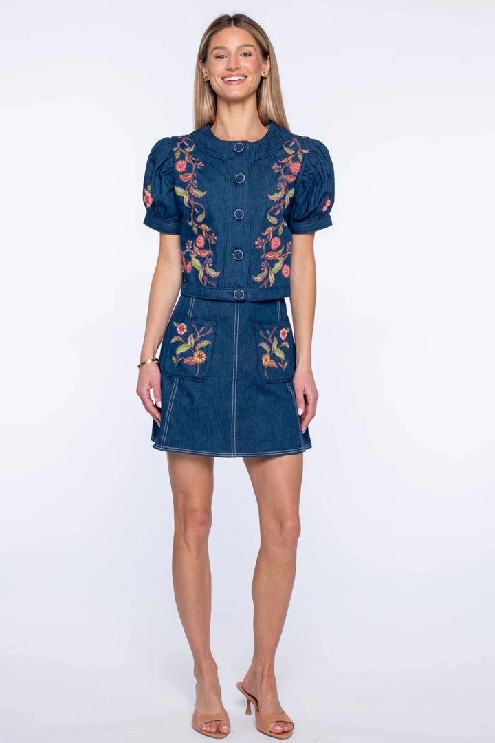 Elizabeth James The Label Coco Top - Capri by Sunset & Co.