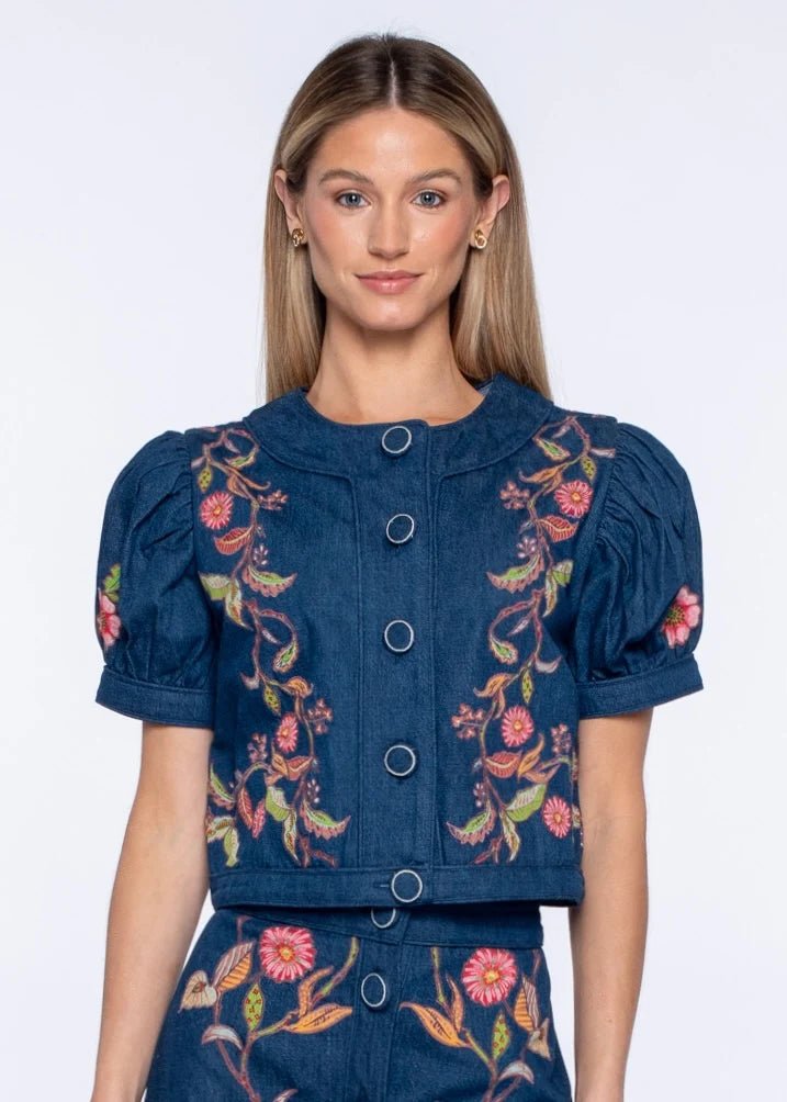 Elizabeth James The Label Coco Top - Capri by Sunset & Co.
