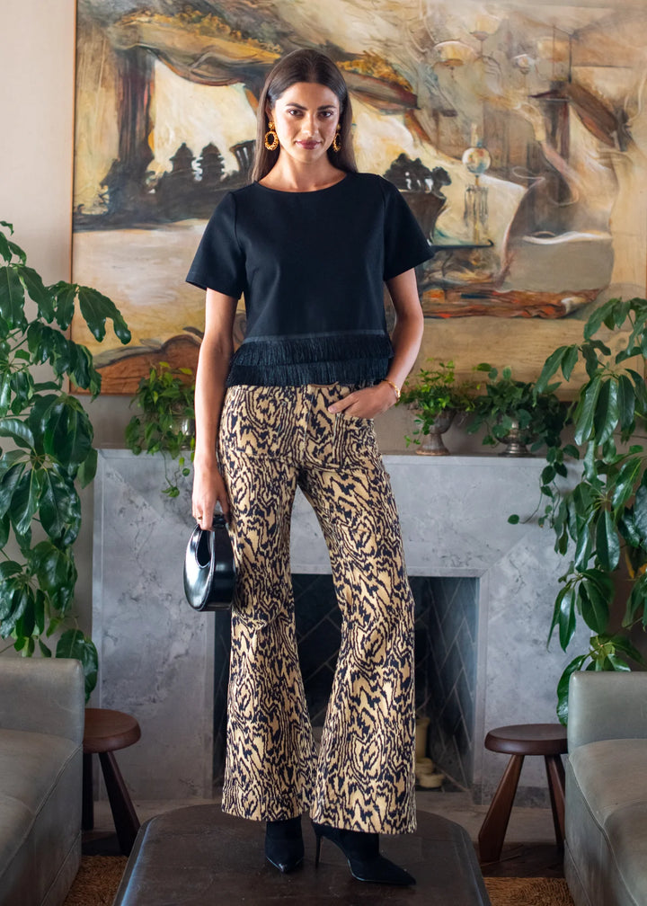 Elizabeth James The Label Tess Tee - Capri by Sunset & Co.