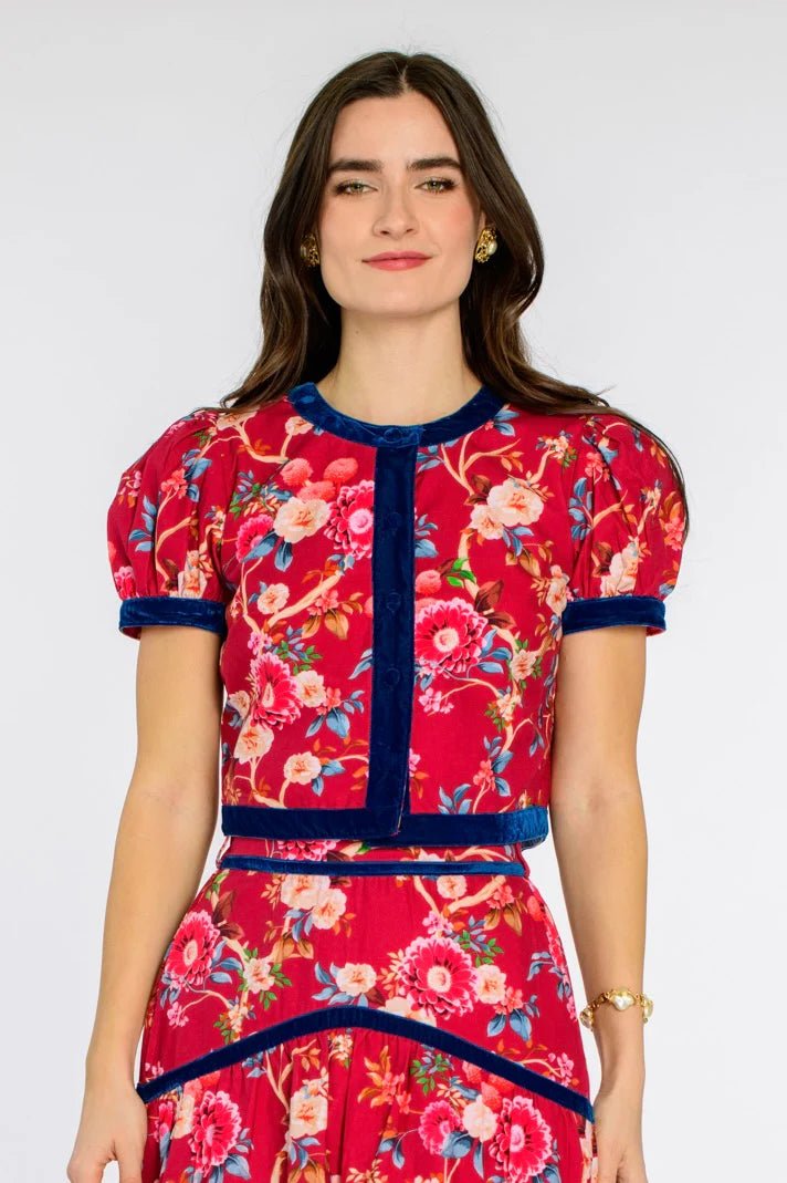 Elizabeth James the Label Coco Top - Capri by Sunset & Co.