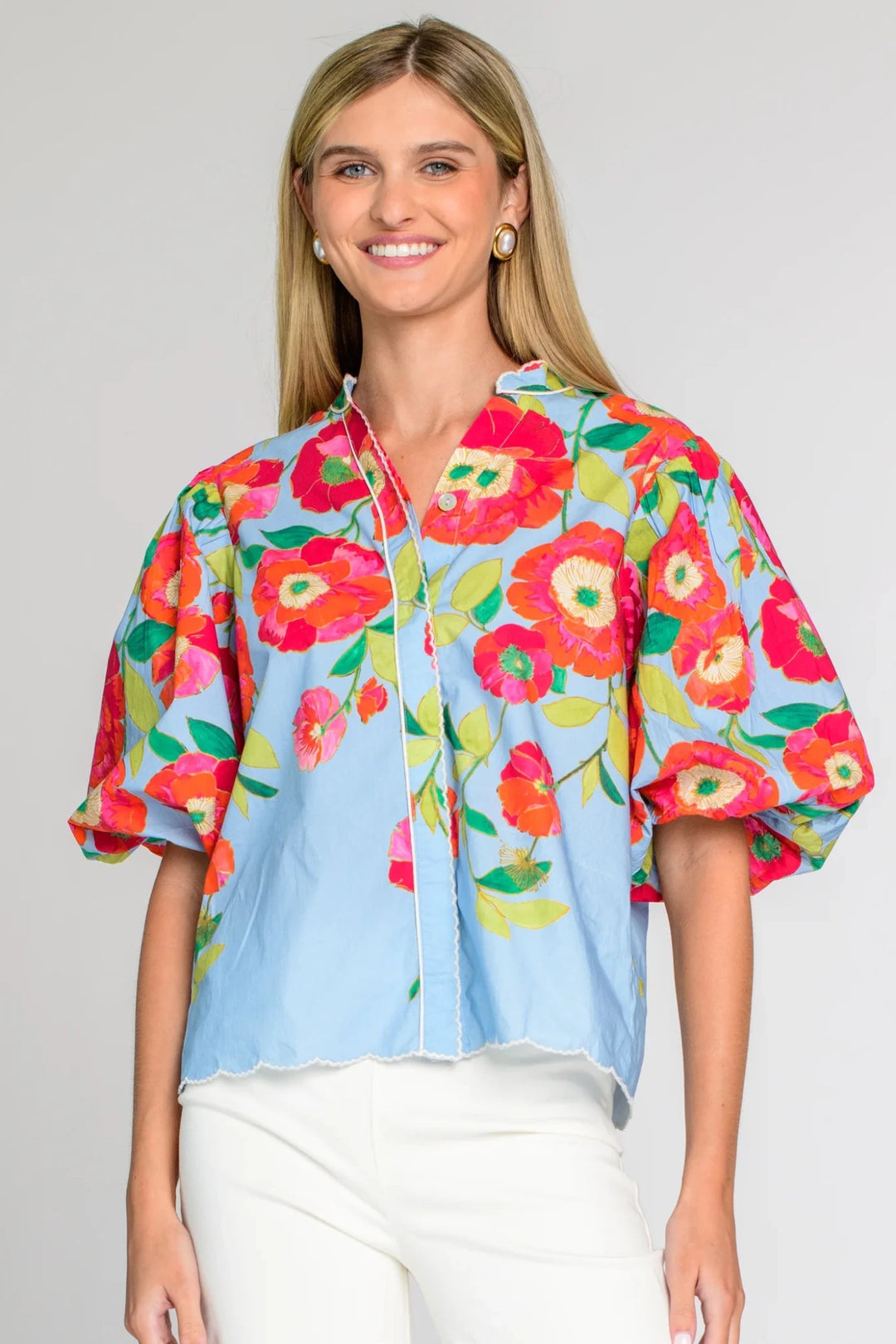 Elizabeth James the Label Edie Top - Capri by Sunset & Co.
