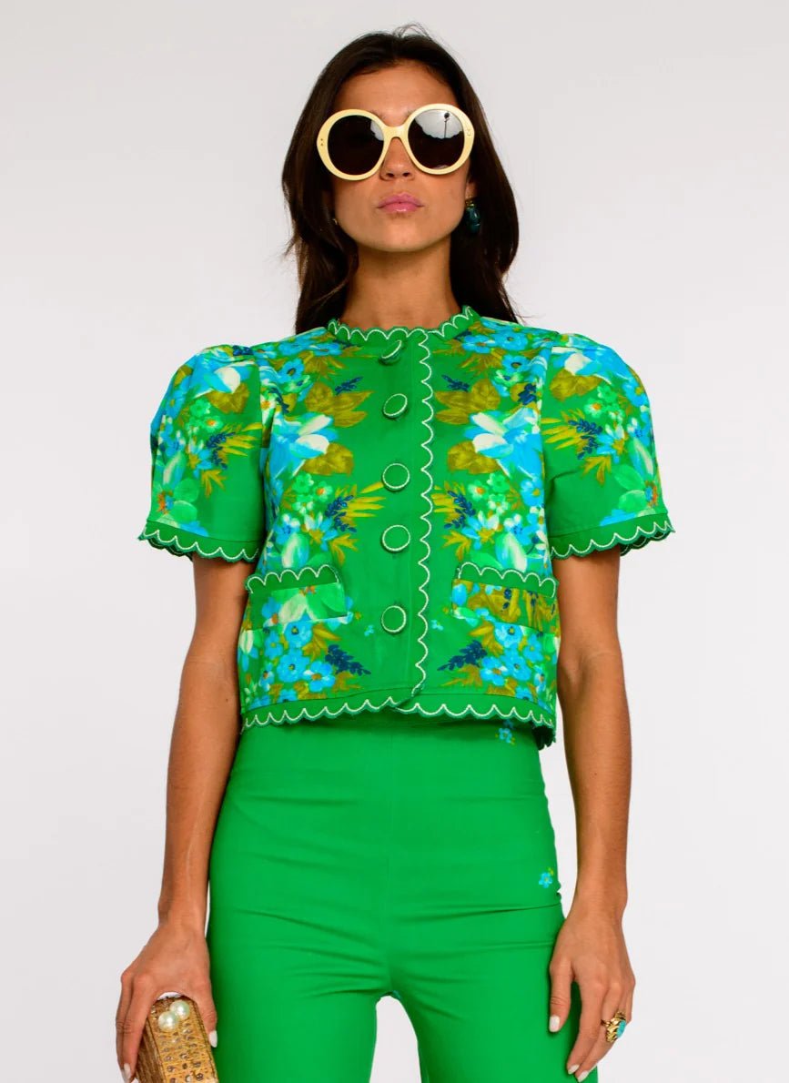 Elizabeth James the Label Coco Top - Capri by Sunset & Co.