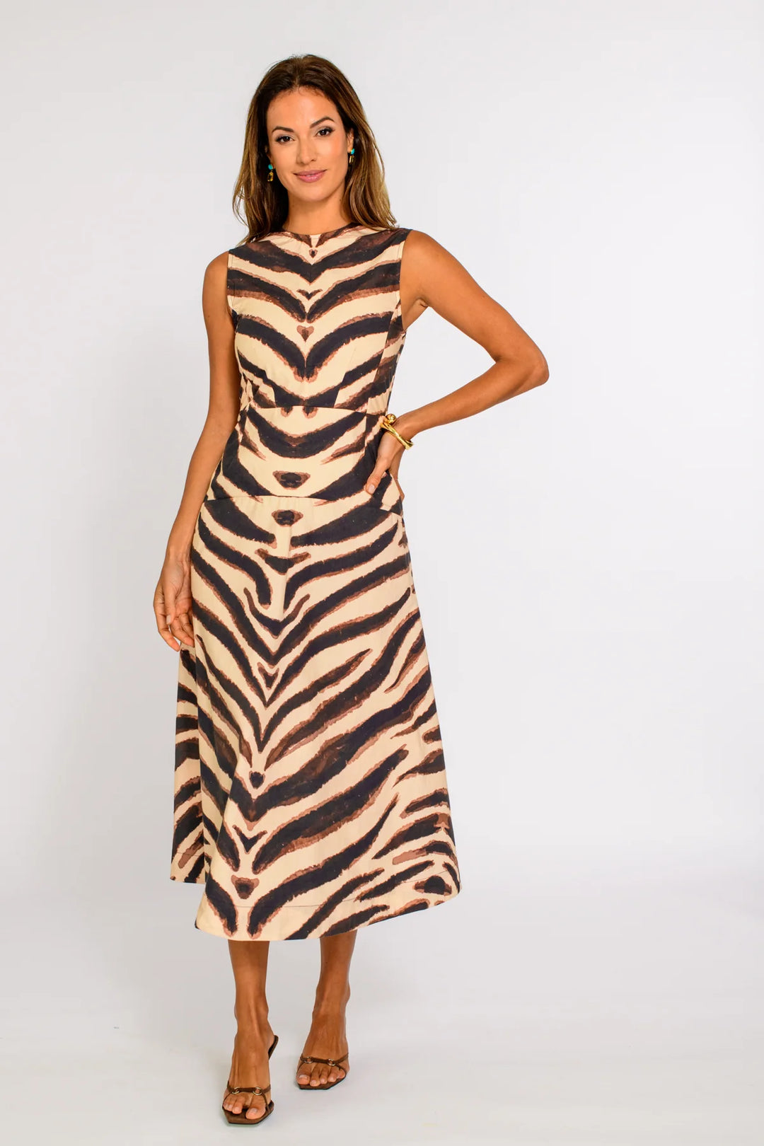 Elizabeth James the Label Claire Dress - Capri by Sunset & Co.