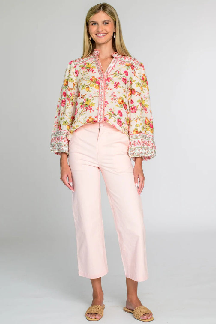 Elizabeth James the Label Emily Top - Capri by Sunset & Co.