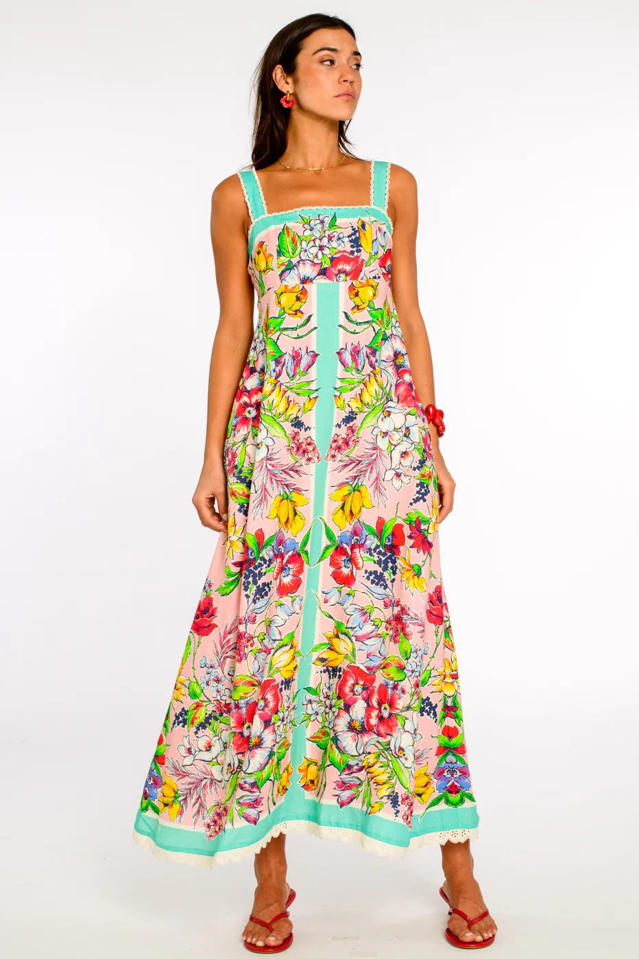 Elizabeth James the Label Annalisa Dress - Capri by Sunset & Co.