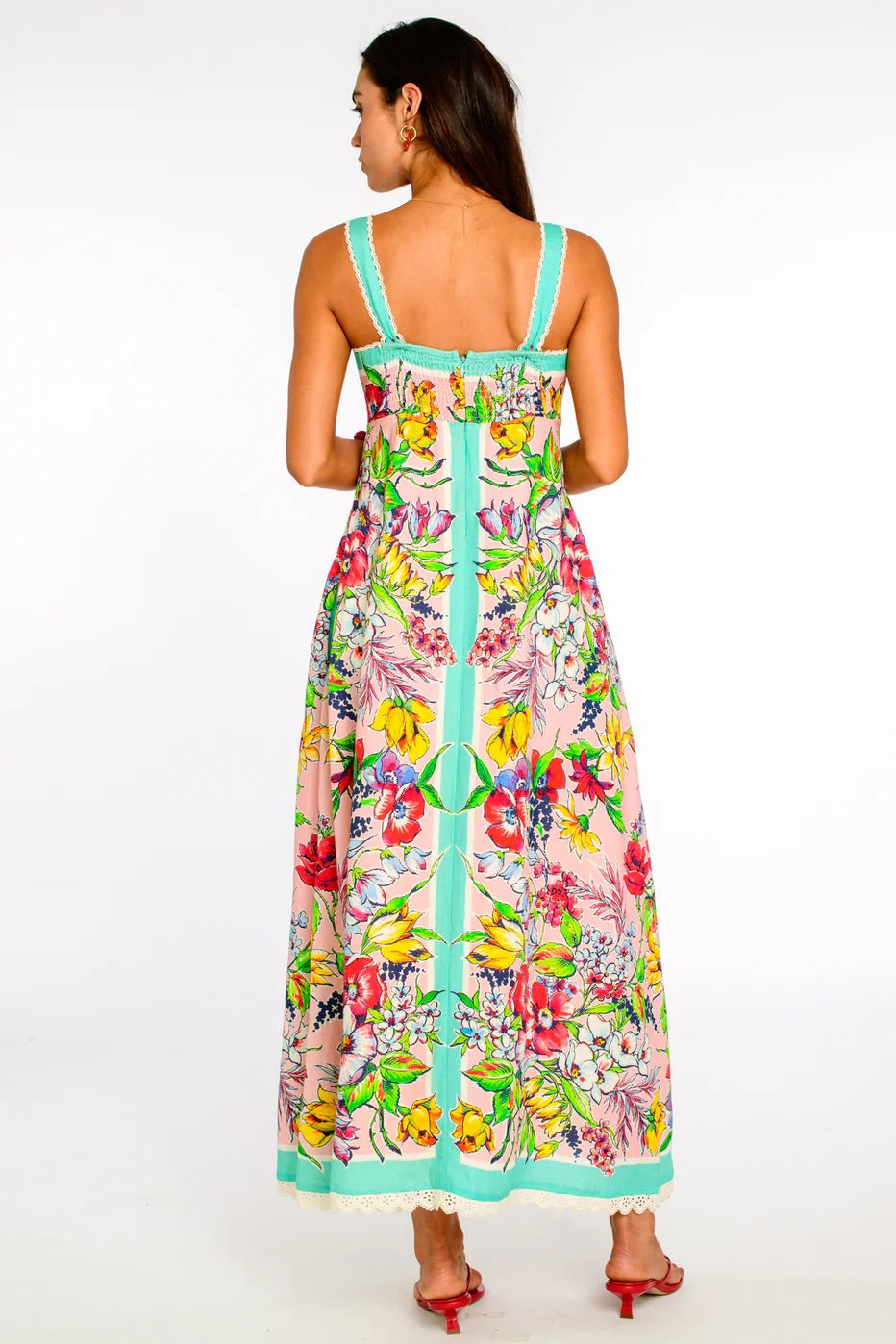 Elizabeth James the Label Annalisa Dress - Capri by Sunset & Co.
