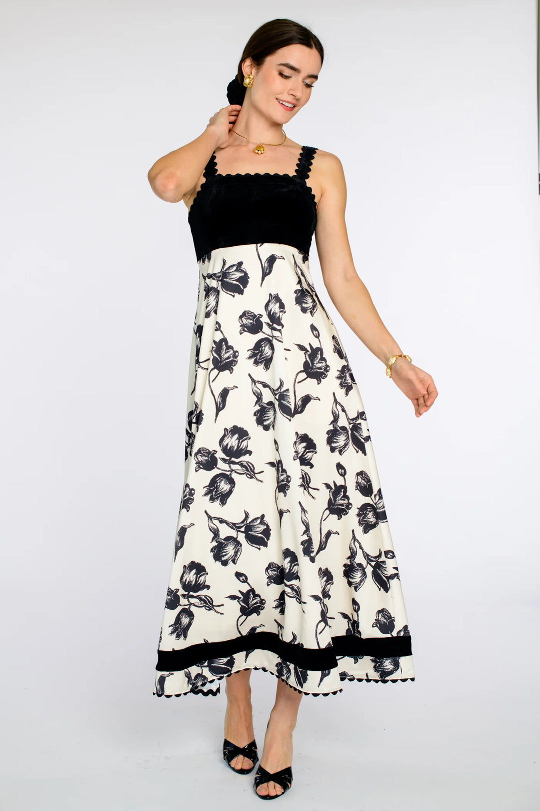 Elizabeth James the Label Annalisa Dress - Capri by Sunset & Co.