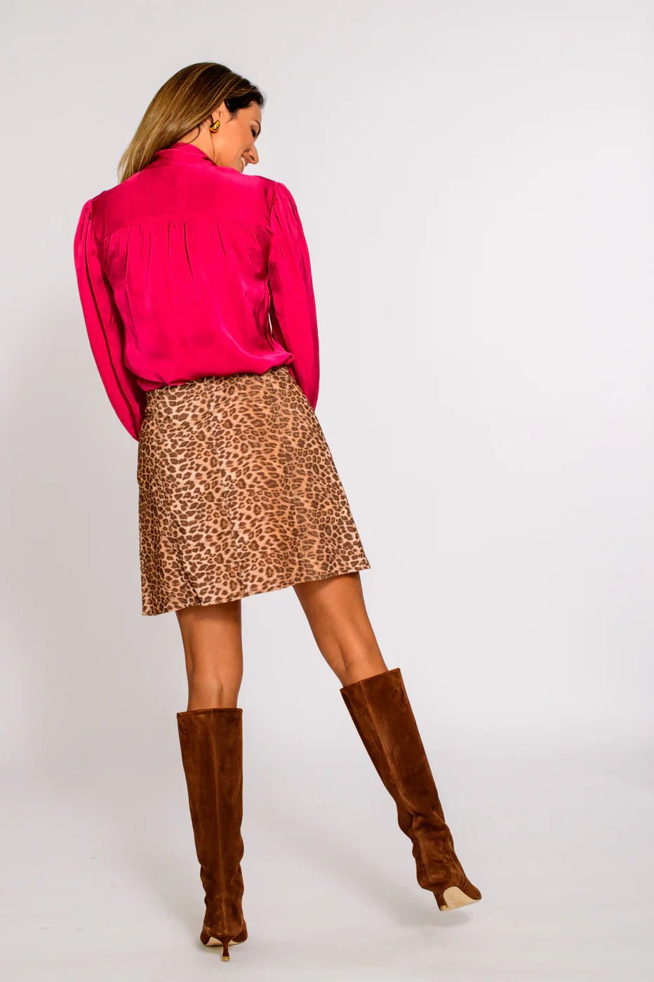 Elizabeth James The Label Maria Mini Skirt - Capri by Sunset & Co.