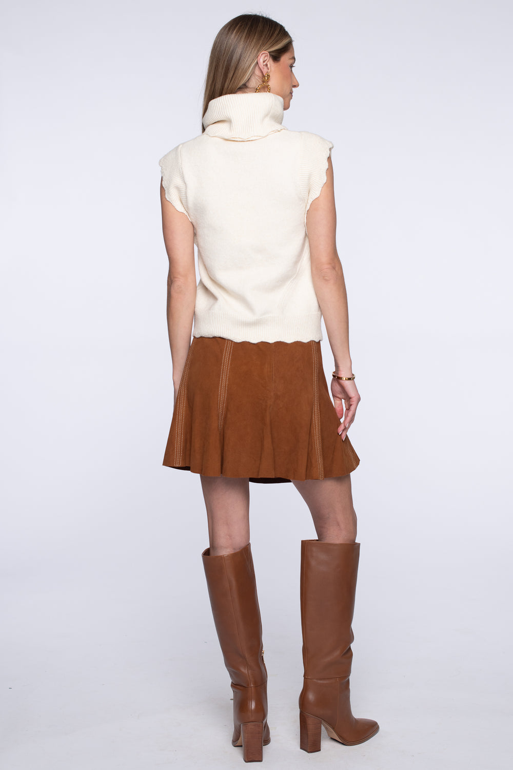 Elizabeth James the Label Maya Mini Skirt - Capri by Sunset & Co.
