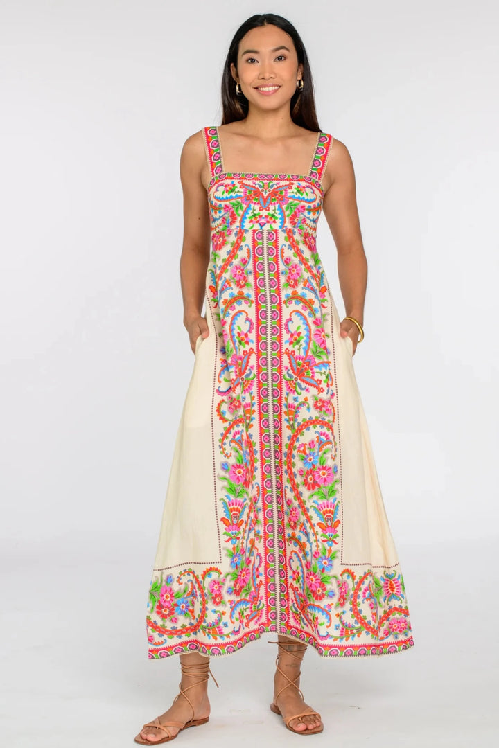 Elizabeth James the Label Annalisa Dress - Capri by Sunset & Co.