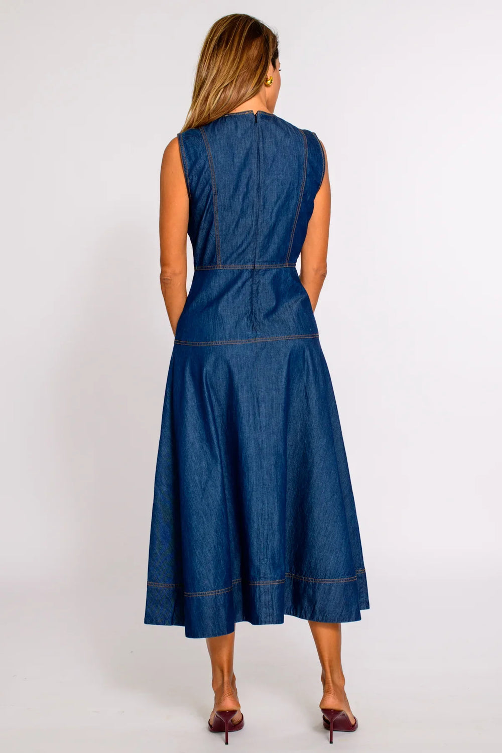 Elizabeth James the Label Claire Dress - Capri by Sunset & Co.
