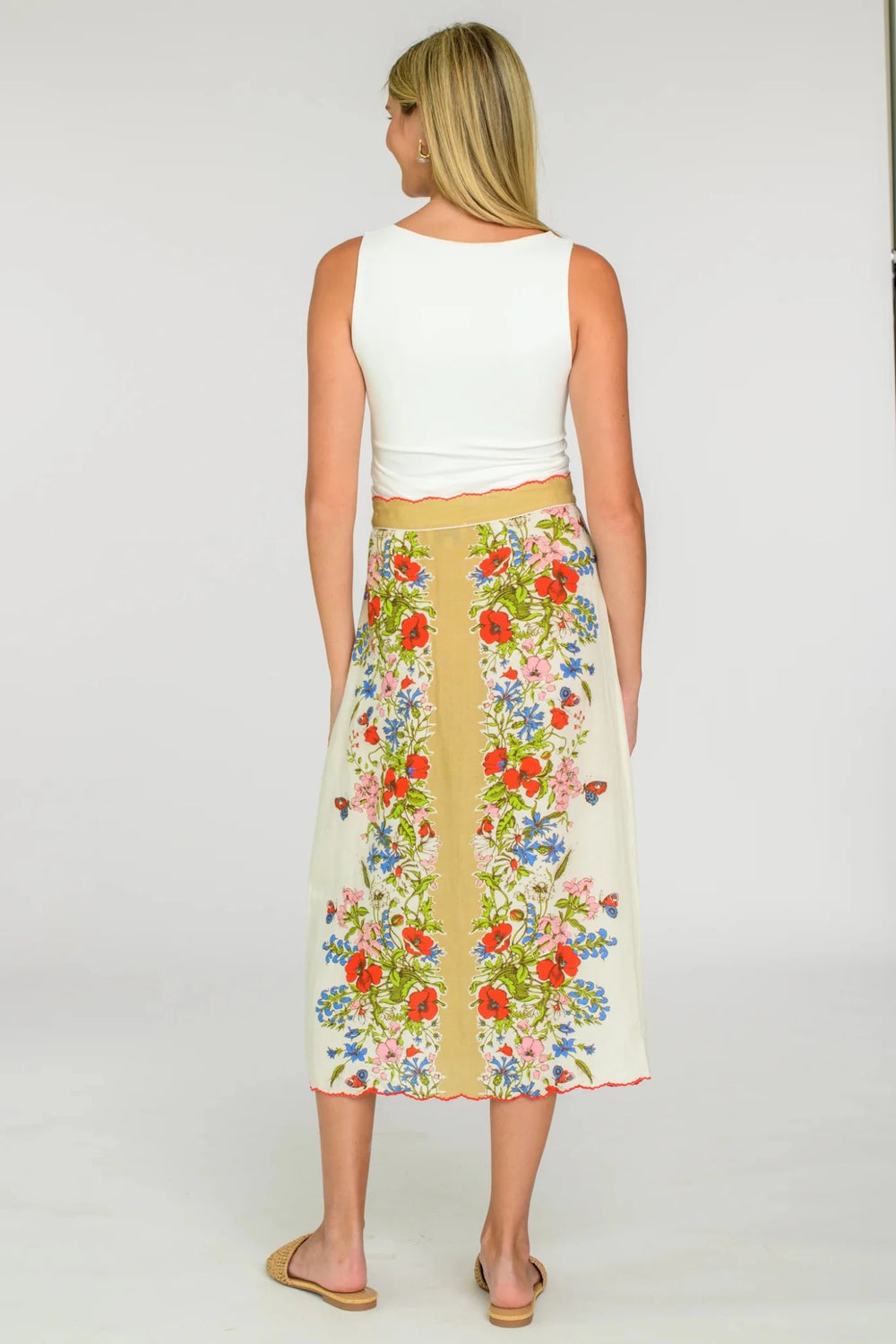 Elizabeth James the Label Frannie Skirt - Capri by Sunset & Co.