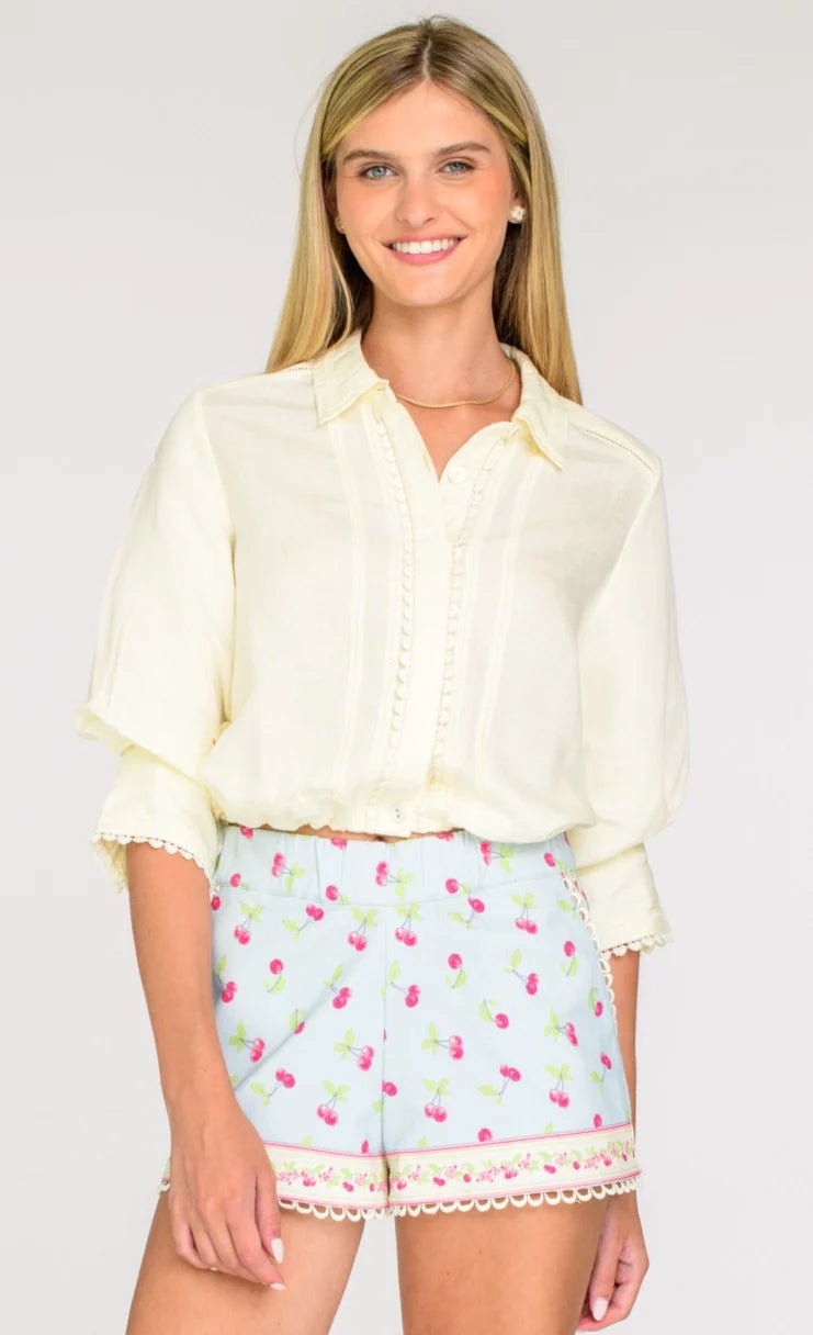 Elizabeth James the Label Carter Top - Capri by Sunset & Co.
