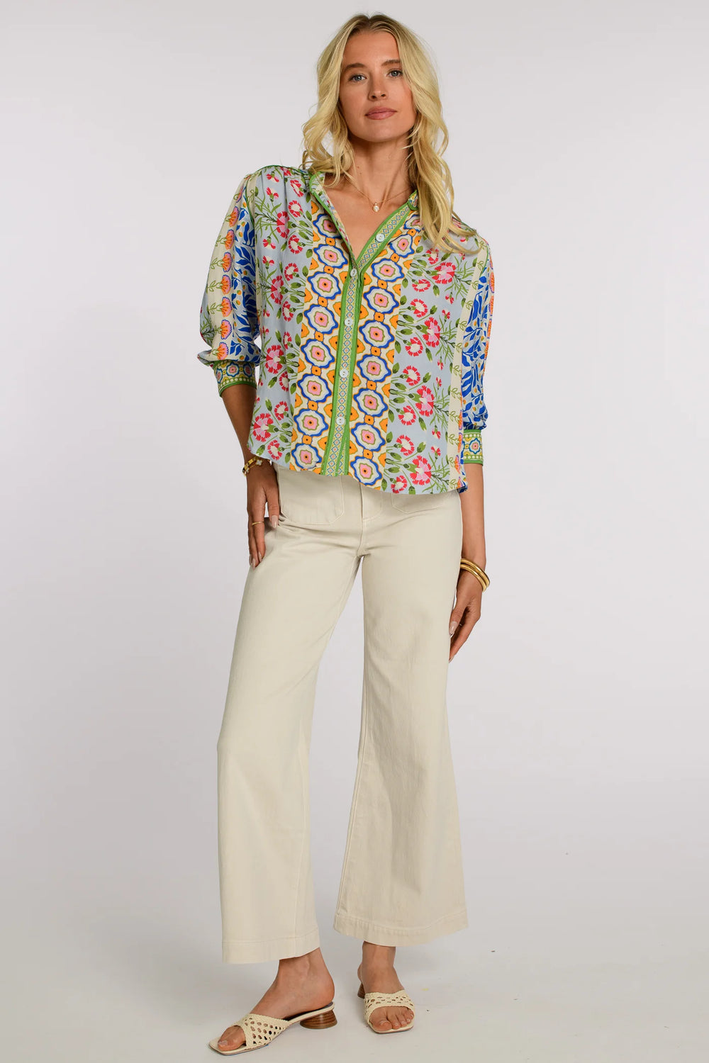 Elizabeth James the Label Lucia Top - Capri by Sunset & Co.