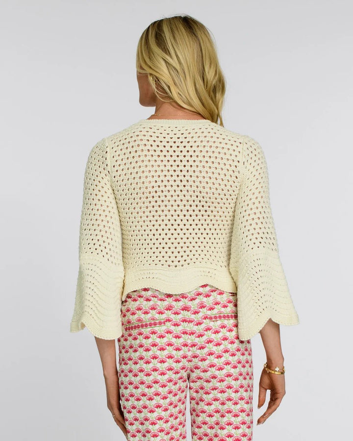 Elizabeth James the Label Nina Sweater - Capri by Sunset & Co.