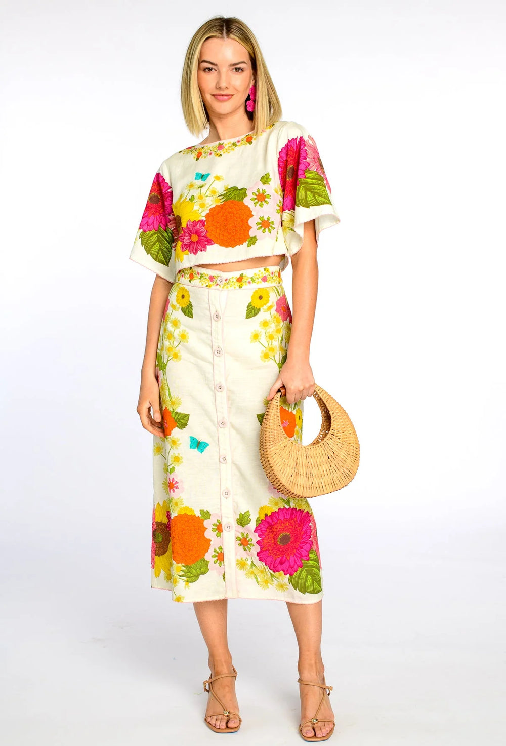 Elizabeth James the Label Paloma Top - Capri by Sunset & Co.