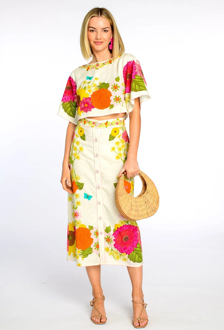 Elizabeth James the Label Paloma Top - Capri by Sunset & Co.