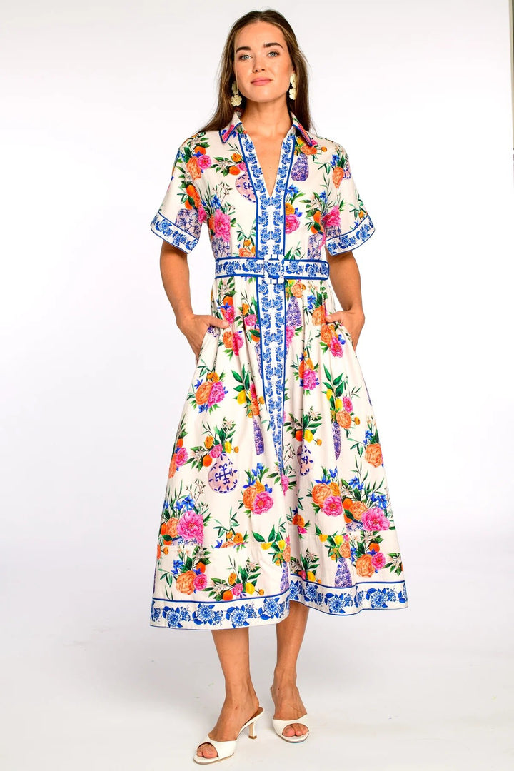 Elizabeth James the Label Collins Dress - Capri by Sunset & Co.