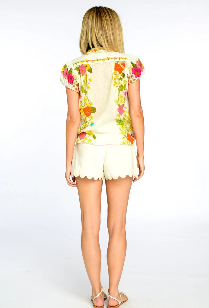 Elizabeth James the Label Jojo Shorts - Capri by Sunset & Co.