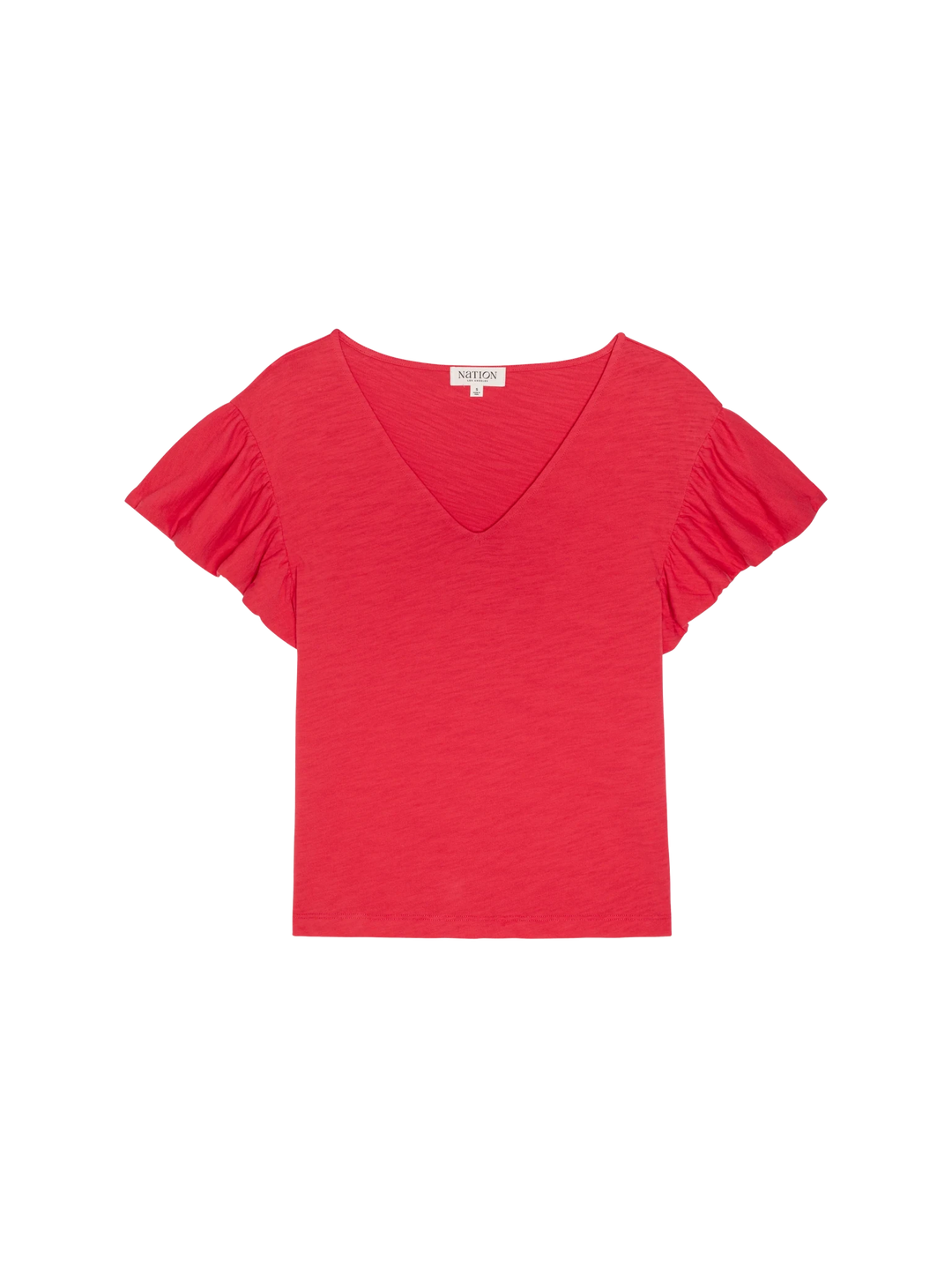Nation LTD Emmy Flutter Sleeve Tee - Capri by Sunset & Co.