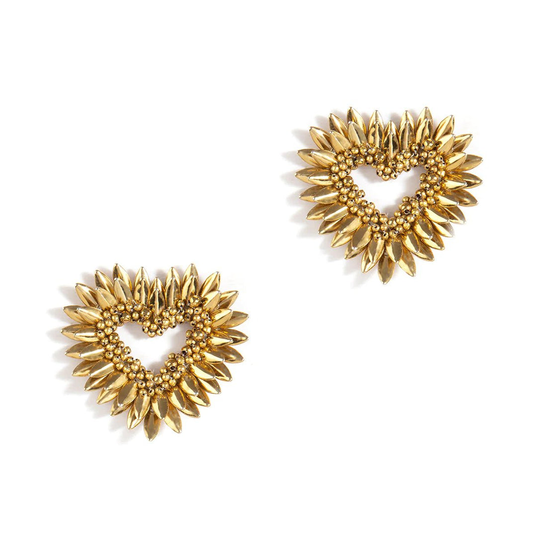 Deepa Gurnani Keya Earrings - Gold - Capri by Sunset & Co.