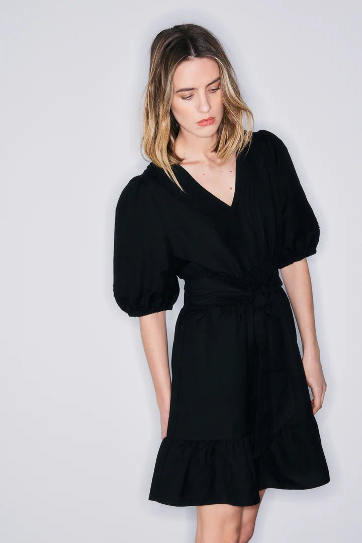 Melissa Nepton Evalyn Linen Dress - Capri by Sunset & Co.