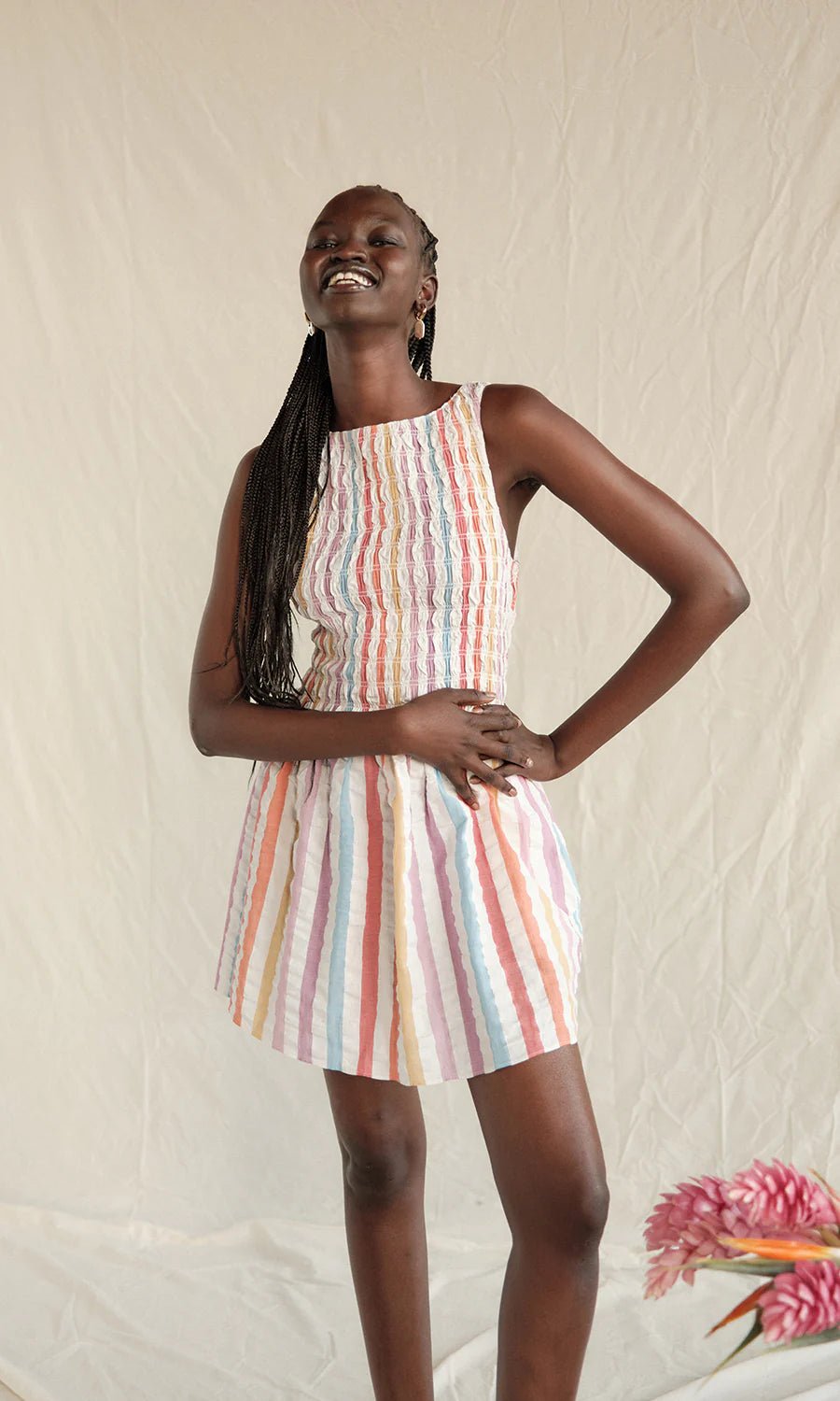Saylor Elenor Dress - Capri by Sunset & Co.