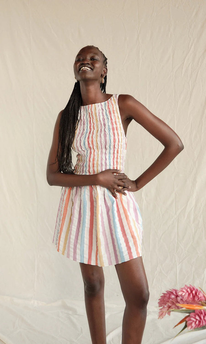 Saylor Elenor Dress - Capri by Sunset & Co.