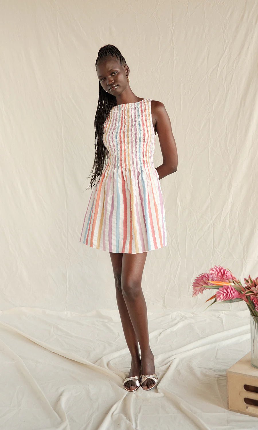 Saylor Elenor Dress - Capri by Sunset & Co.