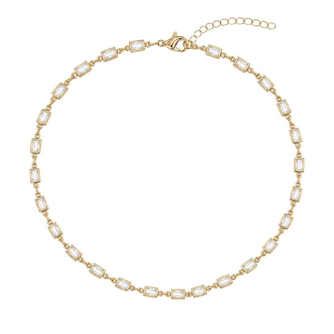 Essential Baguette Necklace - Capri by Sunset & Co.