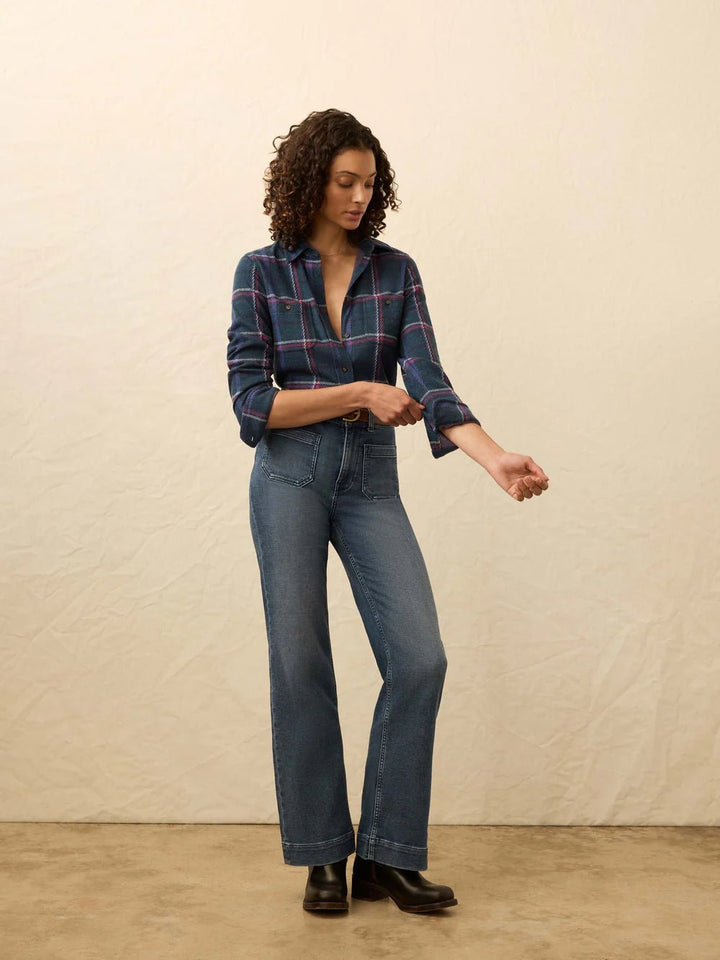 Faherty Legend Sweater Shirt - Capri by Sunset & Co.