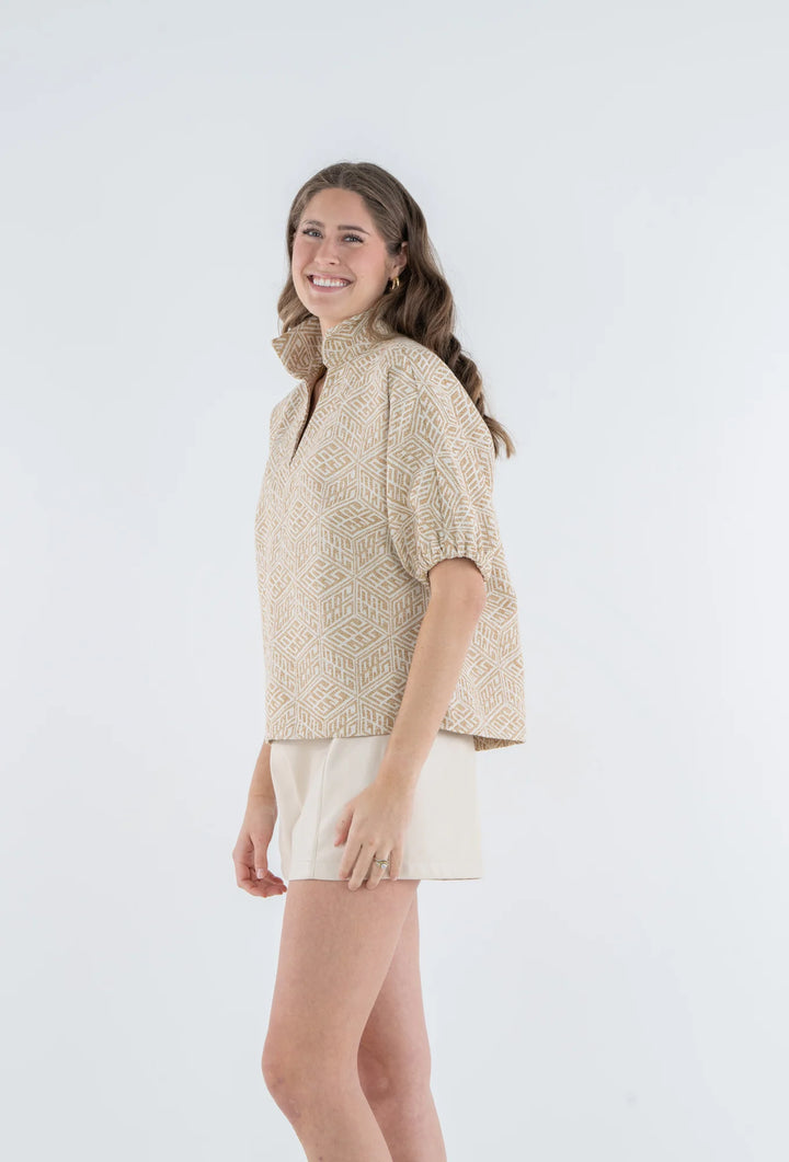 Emily McCarthy Poppy Top - Capri by Sunset & Co.