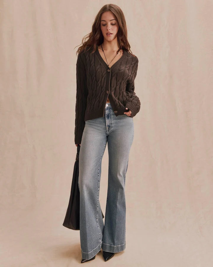 Splendid Rubi Cable Cardigan