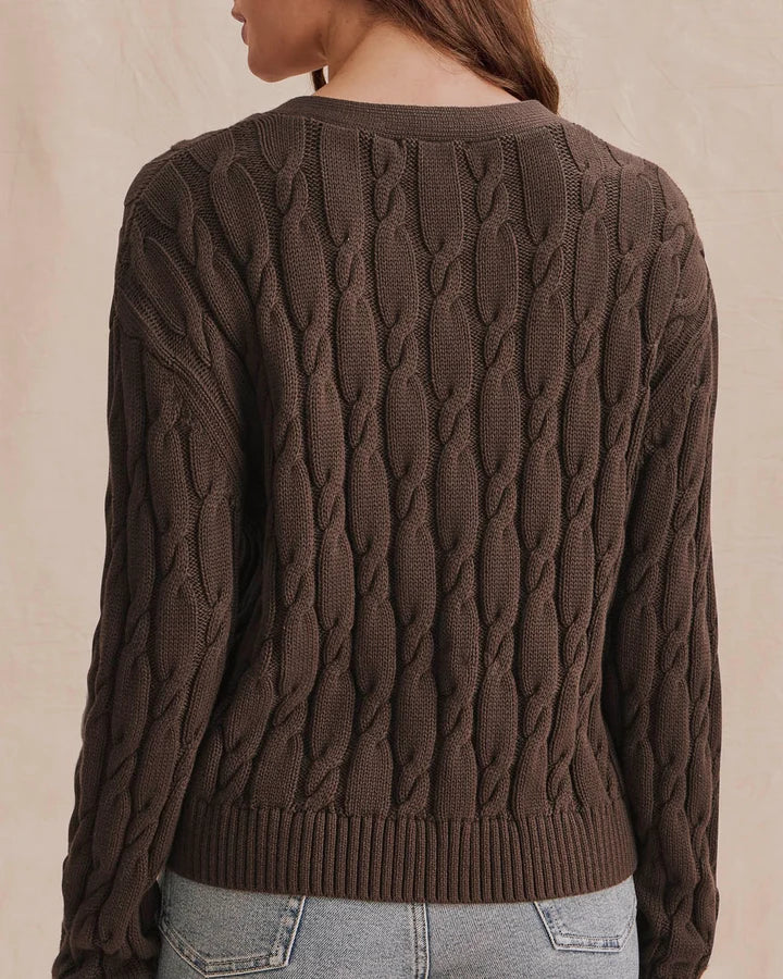Splendid Rubi Cable Cardigan