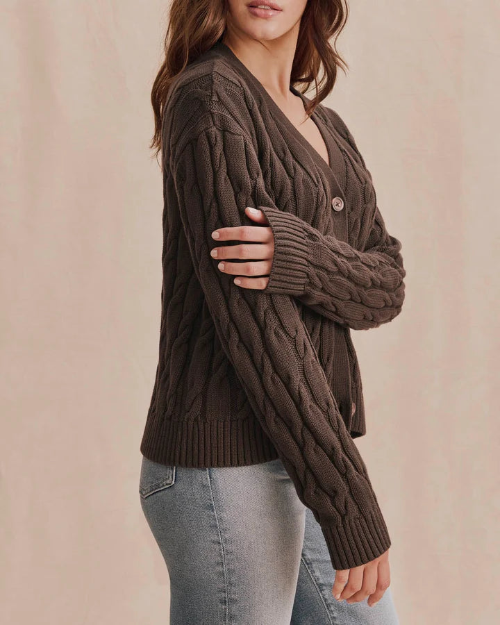 Splendid Rubi Cable Cardigan