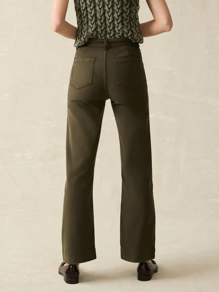 Faherty Stretch Terry Patch Pocket Pant - Capri by Sunset & Co.