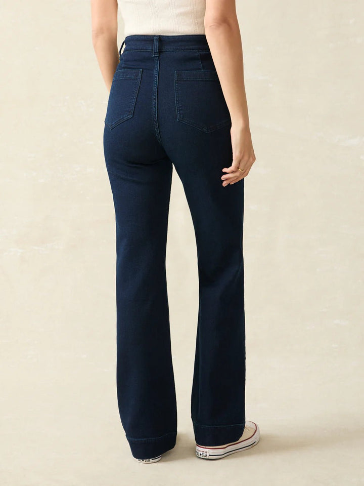 Faherty Stretch Terry Patch Pocket Pant - Capri by Sunset & Co.