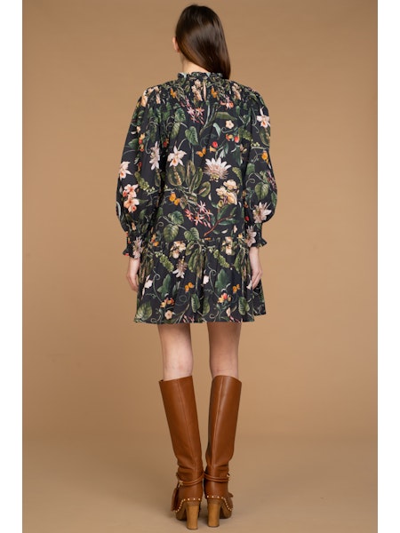 Lucy Dress - Exotica Black