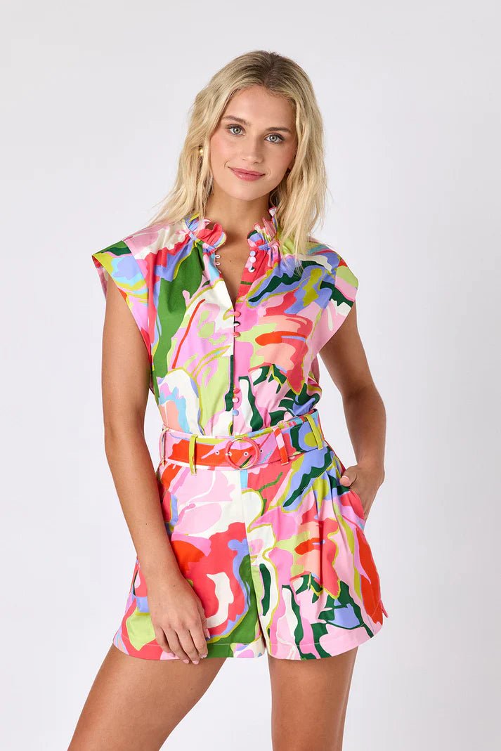 Crosby Lettie Short - Capri by Sunset & Co.