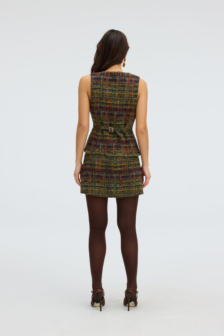 Allison New York Oliver Tweed Vest